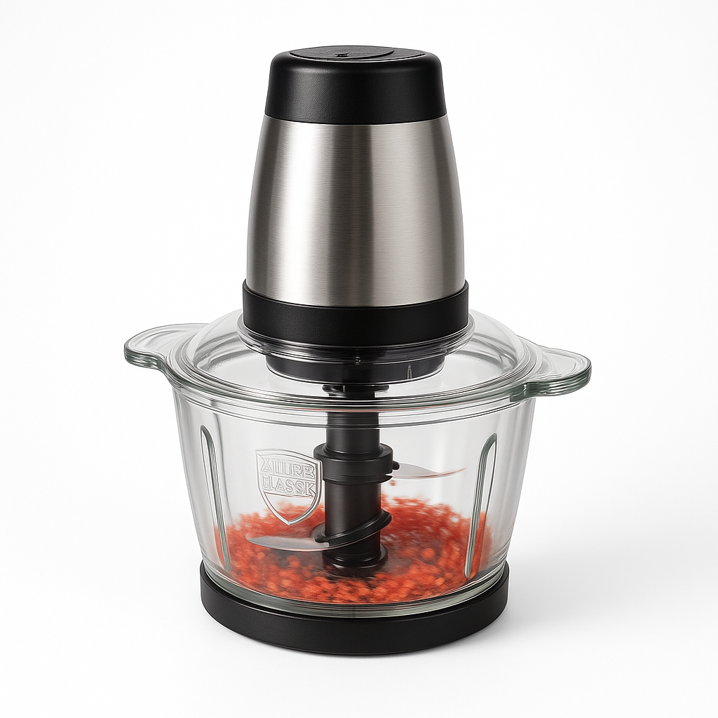 Picadora Eléctrica de Acero Inoxidable 2L