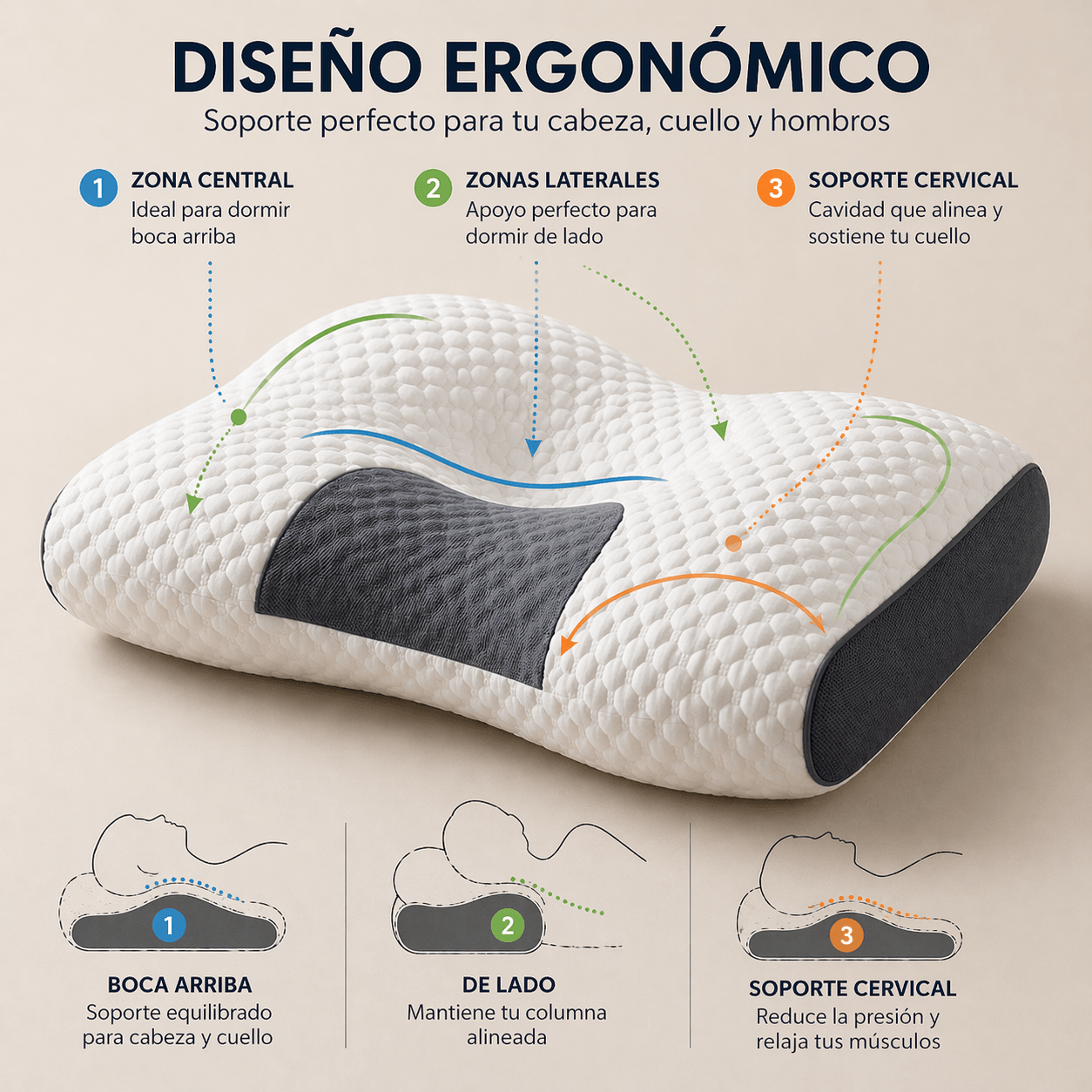 Almohada Cervical Pro™