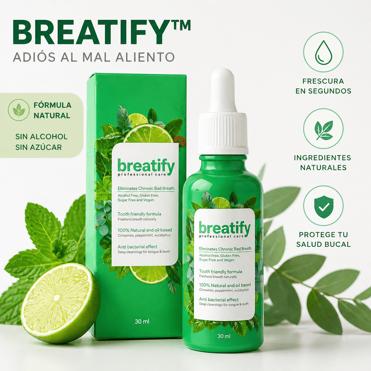 BREATIFY™ - Adiós al mal aliento