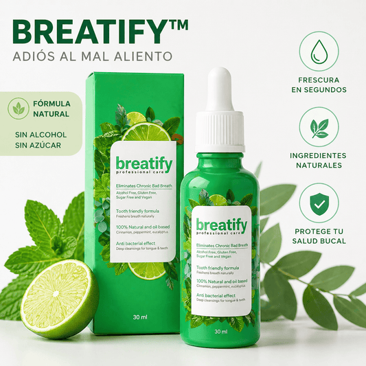 BREATIFY™ - Adiós al mal aliento