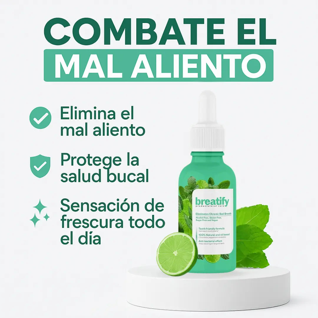 BREATIFY™ - Adiós al mal aliento