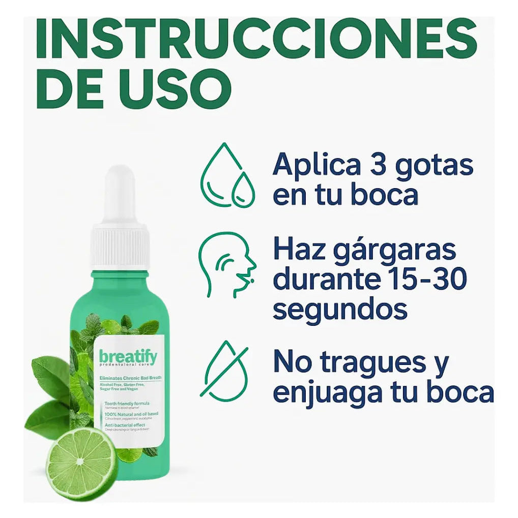 BREATIFY™ - Adiós al mal aliento