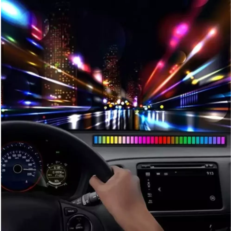 Barra de Luz Led Control Sonido