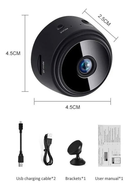 Mini Cámara WiFi Full HD – Seguridad en Tiempo Real