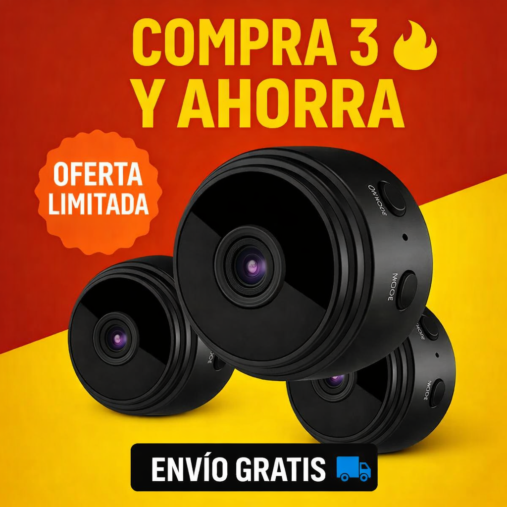 Mini Cámara WiFi Full HD – Seguridad en Tiempo Real