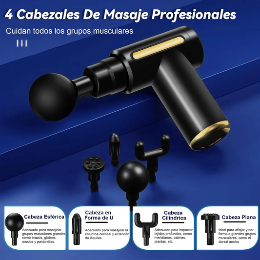 Pistola Masajeadora PulsePro™ – Recuperación muscular profunda