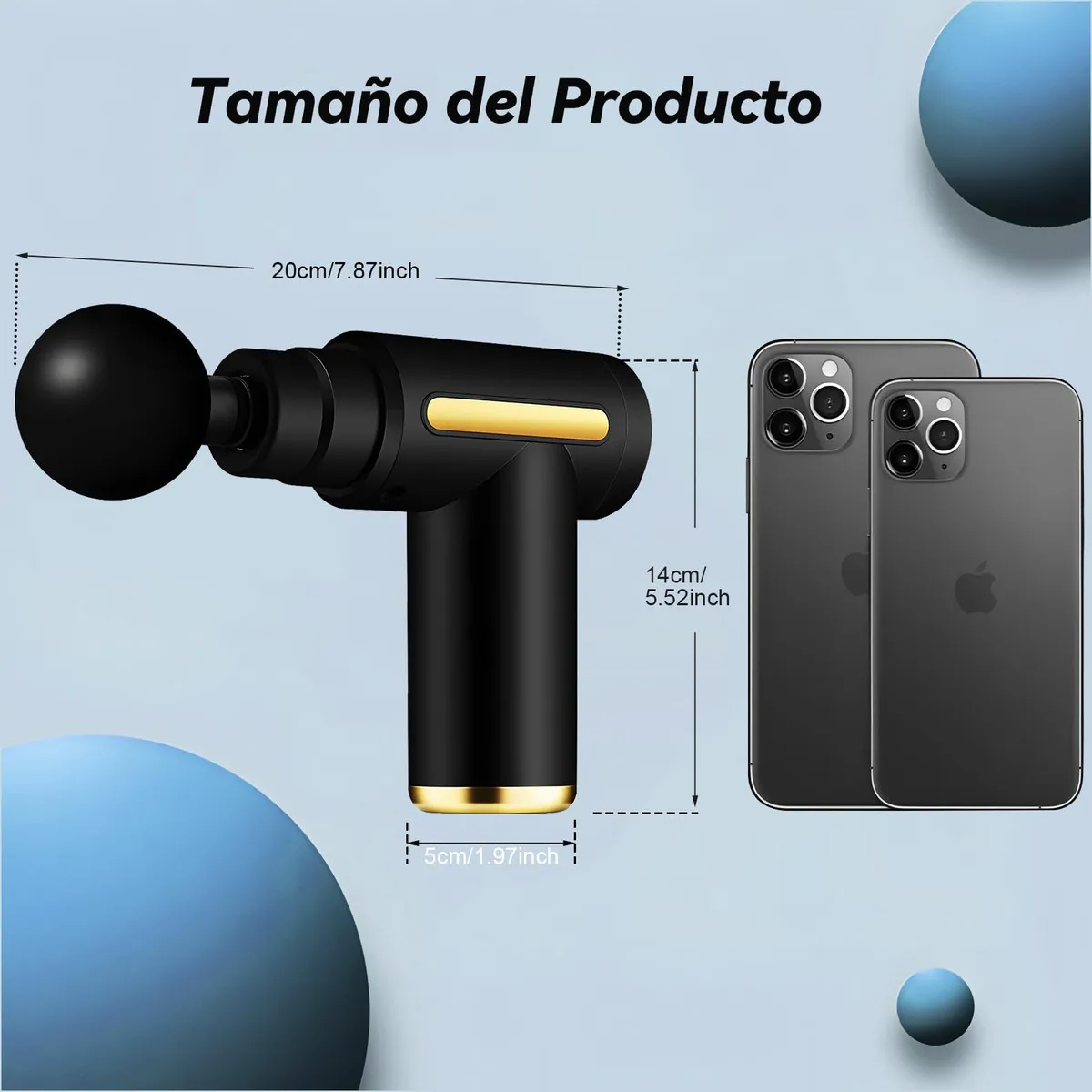 Pistola Masajeadora PulsePro™ – Recuperación muscular profunda